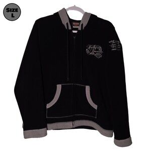 Harley-Davidson Louisville USED Hoodie Fleece Sweatshirt (L, Women's, Black)